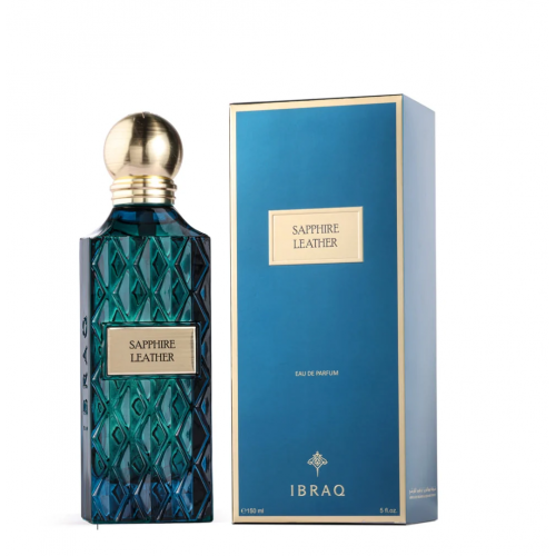 Ibraheem Al Qurashi Sapphire Leather EDP 150 ML Unisex Parfüm – Deri, Baharatlı ve Odunsu Koku Ibraheem Al Qurashi Sapphire Leather EDP 150 ML Unisex Parfüm – Deri, Baharatlı ve Odunsu Koku