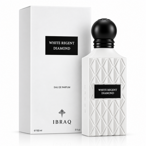 Ibraheem Al Qurashi IBRAQ White Regent Diamond EDP 150 ml Unisex Parfüm | İncir Çay Vanilya Ibraheem Al Qurashi IBRAQ White Regent Diamond EDP 150 ml Unisex Parfüm | İncir Çay Vanilya