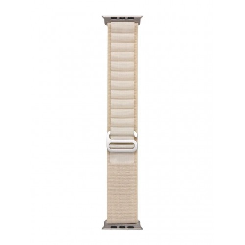Cosmostech Akıllı Saat Watch için Uyumlu 42MM 44MM 45MM 49MM 1/2/3/4/5/6/se/7/8/ultra Çift Katman Kordon ve Kayışı Beyaz(Beyaz)