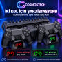 Cosmostech CS4-151 PS4 Soğutucu Dikey Stand ve Çift Kol Şarj İstasyonu – PS4 Slim Pro ile Uyumlu 3 Fanlı 12 Oyun Yuvalı Cosmostech CS4-151 PS4 Soğutucu Dikey Stand ve Çift Kol Şarj İstasyonu – PS4 Slim Pro ile Uyumlu 3 Fanlı 12 Oyun Yuvalı