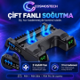 Cosmostech CS4-151 PS4 Soğutucu Dikey Stand ve Çift Kol Şarj İstasyonu – PS4 Slim Pro ile Uyumlu 3 Fanlı 12 Oyun Yuvalı Cosmostech CS4-151 PS4 Soğutucu Dikey Stand ve Çift Kol Şarj İstasyonu – PS4 Slim Pro ile Uyumlu 3 Fanlı 12 Oyun Yuvalı