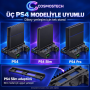 Cosmostech CS4-151 PS4 Soğutucu Dikey Stand ve Çift Kol Şarj İstasyonu – PS4 Slim Pro ile Uyumlu 3 Fanlı 12 Oyun Yuvalı Cosmostech CS4-151 PS4 Soğutucu Dikey Stand ve Çift Kol Şarj İstasyonu – PS4 Slim Pro ile Uyumlu 3 Fanlı 12 Oyun Yuvalı