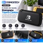 Cosmostech CSNS-005 N. Switch Lite ile Uyumlu Sert Formlu Koruyucu Taşıma Çantası – Siyah, Fermuarlı, Kompakt Konsol Saklama ve Seyahat Çantası Cosmostech CSNS-005 N. Switch Lite ile Uyumlu Sert Formlu Koruyucu Taşıma Çantası – Siyah, Fermuarlı, Kompakt Konsol Saklama ve Seyahat Çantası