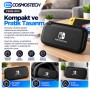 Cosmostech CSNS-005 N. Switch Lite ile Uyumlu Sert Formlu Koruyucu Taşıma Çantası – Siyah, Fermuarlı, Kompakt Konsol Saklama ve Seyahat Çantası Cosmostech CSNS-005 N. Switch Lite ile Uyumlu Sert Formlu Koruyucu Taşıma Çantası – Siyah, Fermuarlı, Kompakt Konsol Saklama ve Seyahat Çantası