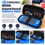 Cosmostech CSNS-007 N. Switch Lite ile Uyumlu Sert Formlu Koruyucu Taşıma Çantası – Mavi, Fermuarlı, Kompakt Konsol Saklama ve Seyahat Çantası Cosmostech CSNS-007 N. Switch Lite ile Uyumlu Sert Formlu Koruyucu Taşıma Çantası – Mavi, Fermuarlı, Kompakt Konsol Saklama ve Seyahat Çantası