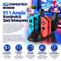 Cosmostech CSNS-0137 N. Switch ile Uyumlu 5'i 1 Arada Çoklu Kontrolcü Şarj İstasyonu – 4 Joy-Con ve 1 Pro Controller Şarj Standı, LED Göstergeli, Siyah Cosmostech CSNS-0137 N. Switch ile Uyumlu 5'i 1 Arada Çoklu Kontrolcü Şarj İstasyonu – 4 Joy-Con ve 1 Pro Controller Şarj Standı, LED Göstergeli, Siyah
