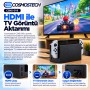 Cosmostech CSNS-019 N. Switch OLED V1 V2 ile Uyumlu TV Dock İstasyonu – HDMI Görüntü Aktarımlı USB Bağlantılı Konsol Şarj ve TV Bağlantı Standı Siyah Cosmostech CSNS-019 N. Switch OLED V1 V2 ile Uyumlu TV Dock İstasyonu – HDMI Görüntü Aktarımlı USB Bağlantılı Konsol Şarj ve TV Bağlantı Standı Siyah