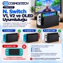 Cosmostech CSNS-019 N. Switch OLED V1 V2 ile Uyumlu TV Dock İstasyonu – HDMI Görüntü Aktarımlı USB Bağlantılı Konsol Şarj ve TV Bağlantı Standı Siyah Cosmostech CSNS-019 N. Switch OLED V1 V2 ile Uyumlu TV Dock İstasyonu – HDMI Görüntü Aktarımlı USB Bağlantılı Konsol Şarj ve TV Bağlantı Standı Siyah