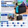 Cosmostech CSNS-019 N. Switch OLED V1 V2 ile Uyumlu TV Dock İstasyonu – HDMI Görüntü Aktarımlı USB Bağlantılı Konsol Şarj ve TV Bağlantı Standı Siyah Cosmostech CSNS-019 N. Switch OLED V1 V2 ile Uyumlu TV Dock İstasyonu – HDMI Görüntü Aktarımlı USB Bağlantılı Konsol Şarj ve TV Bağlantı Standı Siyah