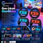 Cosmostech CSNS-5109S N. Switch 1 ve Switch 2 ile Uyumlu 4'lü Joy-Con Aksesuar Seti – 2 Direksiyon ve 2 Controller Grip Oyun Kolu Tutacağı Siyah