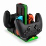 Cosmostech CSNS-51101 N. Switch 1 ve Switch 2 Joy-Con ve Pro Controller Uyumlu Çoklu Kontrolcü Şarj İstasyonu – RGB LED Aydınlatmalı Şarj Standı Siyah Cosmostech CSNS-51101 N. Switch 1 ve Switch 2 Joy-Con ve Pro Controller Uyumlu Çoklu Kontrolcü Şarj İstasyonu – RGB LED Aydınlatmalı Şarj Standı Siyah