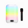 Cosmostech DY20K Karaoke Bluetooth Hoparlör, Rgb Işıklı, Alarm Saat, Uyku Mod Özel Sesli,kablosuz Speaker