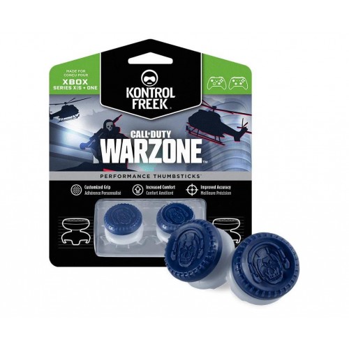 Cosmostech Kontrolfreek Call Of Duty WARZONE XBOX Series X I S ve ONE Uyumlu Analog Başlık Thumbsticks - Performans Yükseltici ve Koruyucu