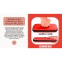 Cosmostech Nintendo Switch Oyun Konsolu Uyumlu Taşıma Çantası Kılıf Kırmızı