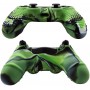 Cosmostech PS4 Controller Joystick Oyun Kolu Gamepad Uyumlu - Silikon Koruyucu Cover Yeşil Kamuflaj