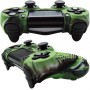 Cosmostech PS4 Controller Joystick Oyun Kolu Gamepad Uyumlu - Silikon Koruyucu Cover Yeşil Kamuflaj