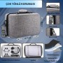 Cosmostech PS5 CD ve Dijital Model Konsol , El ve Omuz Ergonomik Seyahat Çantası Gri