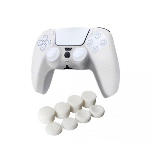 Cosmostech PS5 Controller Joystick Oyun Kolu Gamepad Uyumlu Silikon + 8 li Analog Koruyucu B Cosmostech PS5 Controller Joystick Oyun Kolu Gamepad Uyumlu Silikon + 8 li Analog Koruyucu B