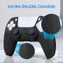 Cosmostech PS5 Controller Joystick Oyun Kolu Gamepad Uyumlu Silikon + 8 li Analog Koruyucu S Cosmostech PS5 Controller Joystick Oyun Kolu Gamepad Uyumlu Silikon + 8 li Analog Koruyucu S