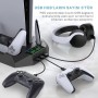Cosmostech PS5 Slim Playstation 5 Standart CD ve Dijital Sürüm Uyumlu YH-55 Cooling Soğutuculu Fanlı Controller Şarjlı Stand Cosmostech PS5 Slim Playstation 5 Standart CD ve Dijital Sürüm Uyumlu YH-55 Cooling Soğutuculu Fanlı Controller Şarjlı Stand