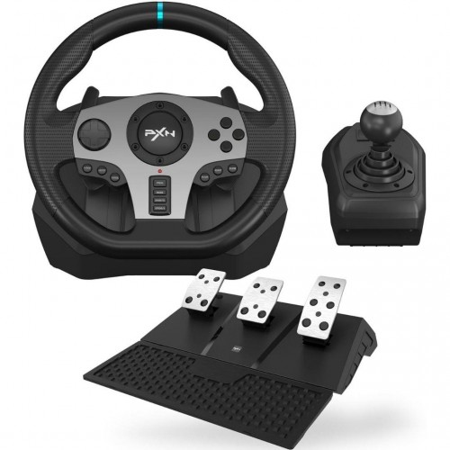 Cosmostech PXN V9 Gaming Racing Wheel 3 Pedallı ve Vitesli PC, PS4, PS3, Switch, Xbox ONE, Xbox Series X/S Uyumlu Oyuncu Direksiyonu Cosmostech PXN V9 Gaming Racing Wheel 3 Pedallı ve Vitesli PC, PS4, PS3, Switch, Xbox ONE, Xbox Series X/S Uyumlu Oyuncu Direksiyonu