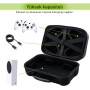 Cosmostech Xbox Series S Konsol ve Aksesuarlar için Seyahat Taşıma Çantası Siyah