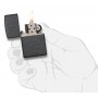 Zippo 211 Classic Iron Stone, Klasik Demir Taş Tasarımlı Çakmak