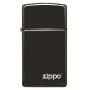 Zippo 28123zl Slim High Polish Black Çakmak