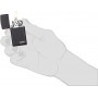 Zippo Çakmak 1618ZB Slim Black Matte With Red Border Lighter
