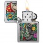Zippo Çakmak 48635 Freaky Nature Design