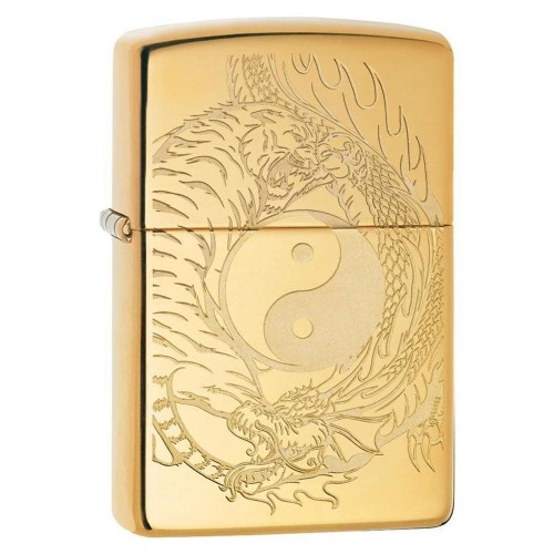 Zippo Çakmak 49024 Tiger And Dragon Design Lighter Zippo Çakmak 49024 Tiger And Dragon Design Lighter