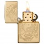 Zippo Çakmak 49024 Tiger And Dragon Design Lighter Zippo Çakmak 49024 Tiger And Dragon Design Lighter