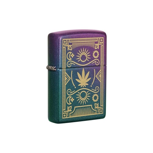 Zippo Çakmak 49516 Cannabis Design