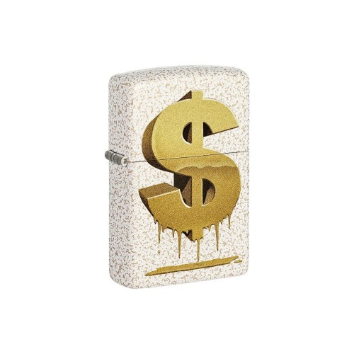 Zippo Çakmak 49681 Drippy Dollar Design